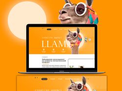 Макет сайта Lama
