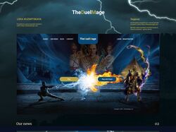 Redesign of the Gaming Website TheDuelMage