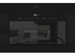 Дизайн сайта для интерерной студии
