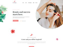 Адпативная верстка спа салона Leospa