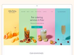 Design landing page