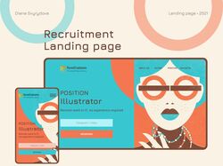 Recruitment landing page