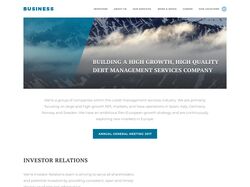 Адаптивная верстка "Business"