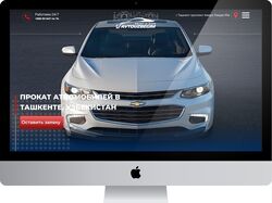 Сайт для аренды автомобилей (AVTOUZBEGIM)