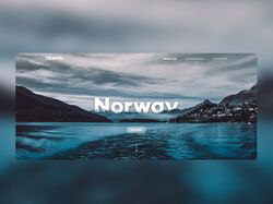 Landing page for travel agency