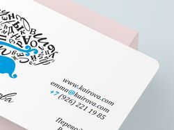 Резюме и визитки для переводчика