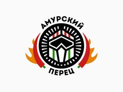 Логотип мотокросс гонки "Амурский перец"