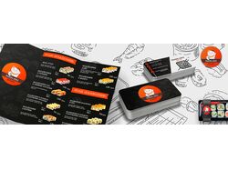 Разработка фирменного стиля Maneko-Neki sushi