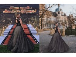 Художественная обработка + замена фона