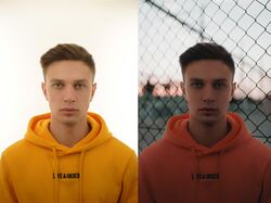 Замена фона