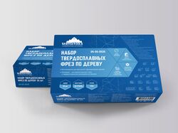 упаковка для набора фрез