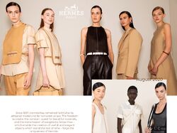 Дизайн сайта для Hermes Fashion Week