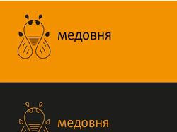 Логотип для компании "Медовня"