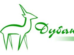 Проект логотипа для охотхозяйства "Дубакинское"