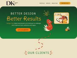 Дизайн Main landing page