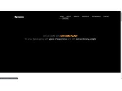 Адаптивный сайт Mycompany