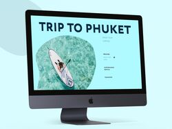 Учебный проект Trip to Phuket