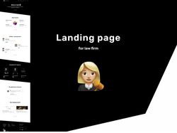 Landing page для юридической фирмы