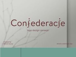 Презентация логотипа Confederacy