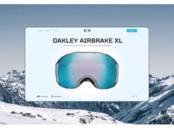 Лендинг горнолыжной маски Oakley Airbrake XL