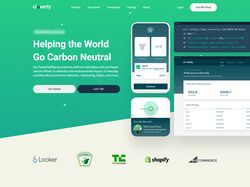 Верстка Lending page - Cloverly