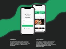 WWEAT - приложение доставки еды