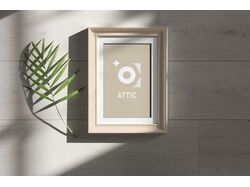 Брендирование для фотостудии "ATTIC"