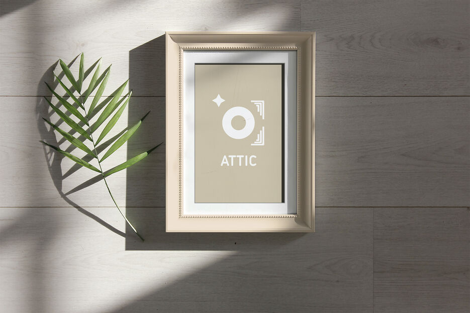 Free Photo Frame Under Natural Sunlight Mockup PSD.jpg