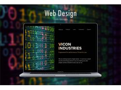 Веб-редизайн для Vicon Industries