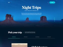 Адаптивная верстка landingPage NT
