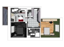 Квартира в sketchup