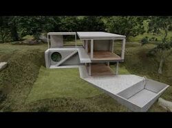 Создание архитектурной анимации (сборка дома)