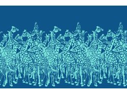 Принт жирафы