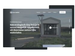 Лендинг пейдж для агентства домостроителей