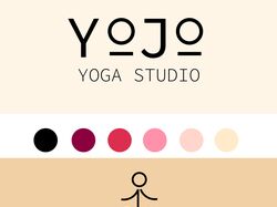 Логотип для студии йоги
