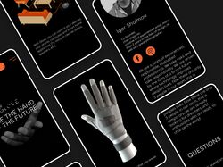Мобильная версия сайта Glove
