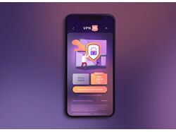 Дизайн оплаты приложения VPN