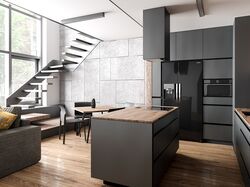 Grey interior