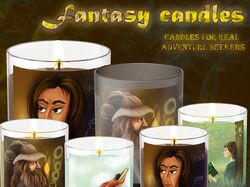 Fantasy candles