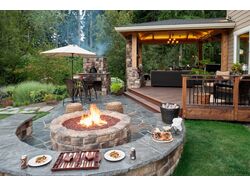 Как обустроить зону отдыха на даче