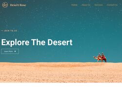 Сайт на WordPress Desert