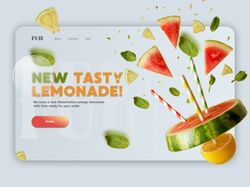 Homemade lemonade delivery website