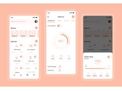 Дашборд Smart Home для IOS