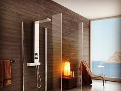 Как сделать открытый итальянский душ