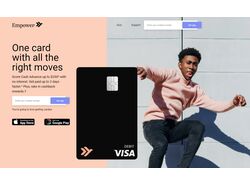 Адаптивная верстка лендинга - VisaCard