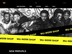 Оnline store for the Wu Tang clan