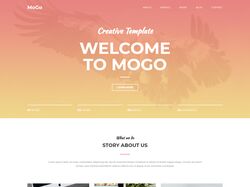 Landing page Mogo