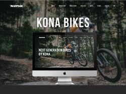 Редизайн сайта KONA BIKES