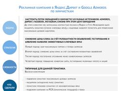Яндекс Директ и Google Ads для химчистки
