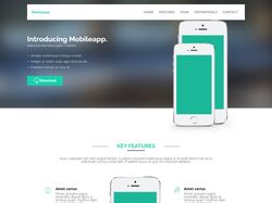 Mobileapp (Lending для мобильного приложения)